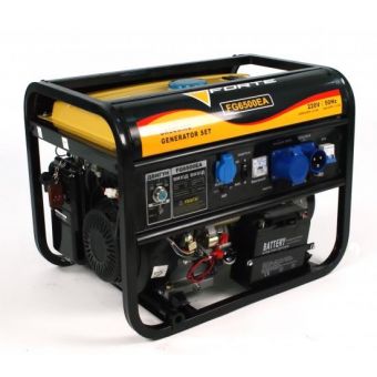 Бензиновый генератор FORTE FG6500EA с блоком автоматики (Форте)